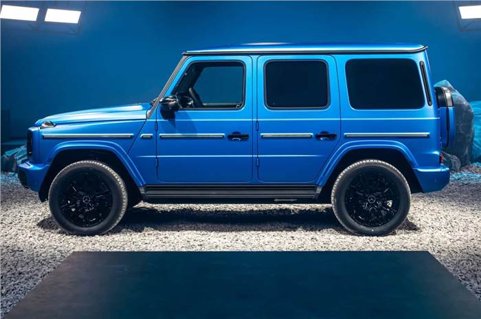 Mercedes G-class electric revealed ahead of Beijing motor show